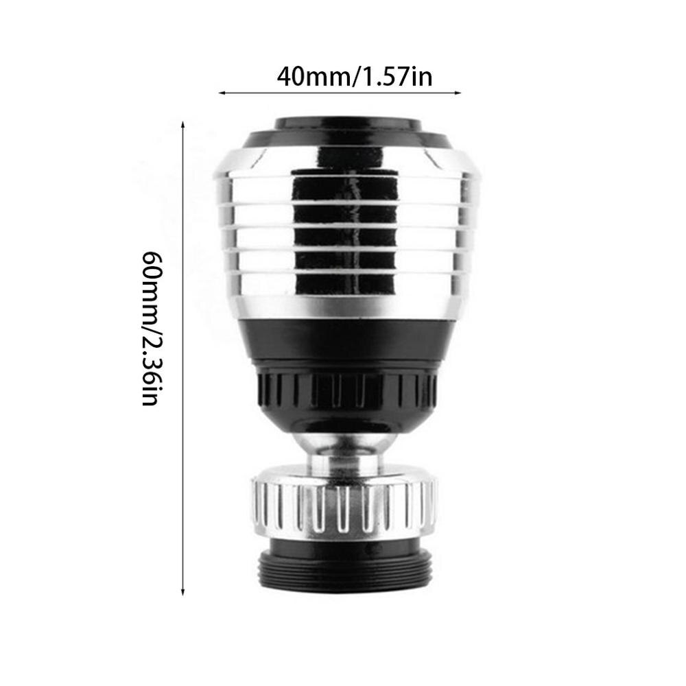 Faucet Splash Nozzle Rotatable Water-saving Shower Bath Valve Filter Devices Two Water-outlet Modes