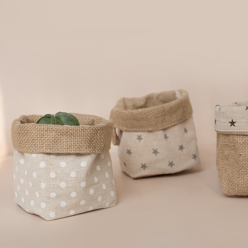Decorative Jute Flower Pot Covers