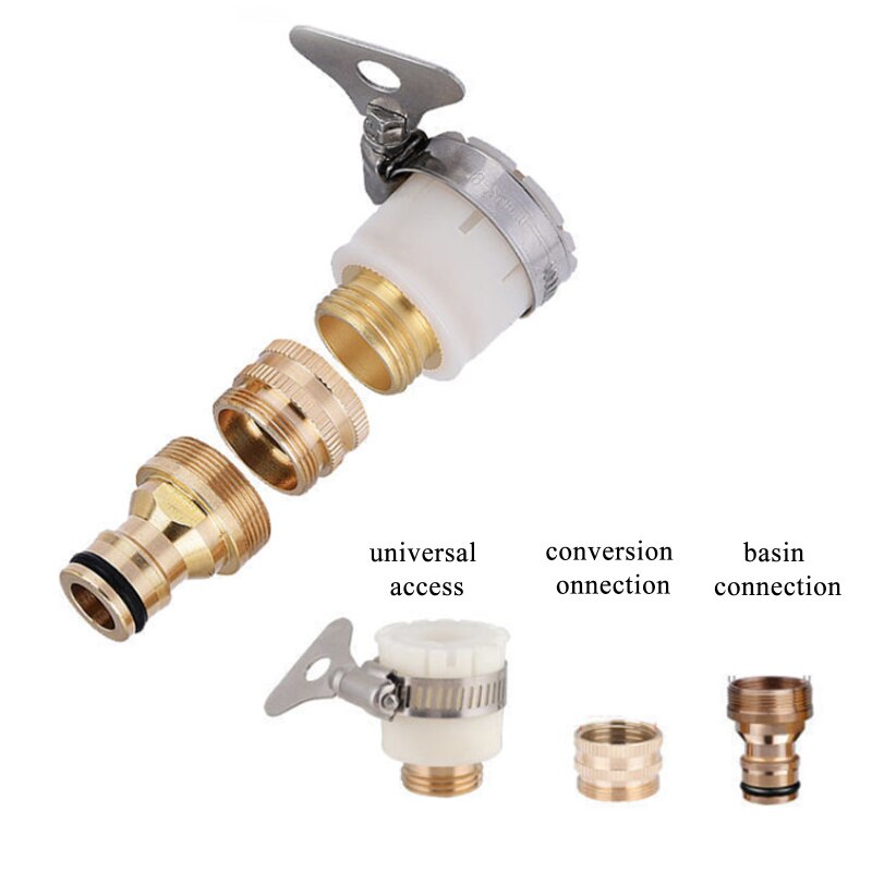 15Mm23Mm Universal Keuken Slang Adapter Messing K... Grandado