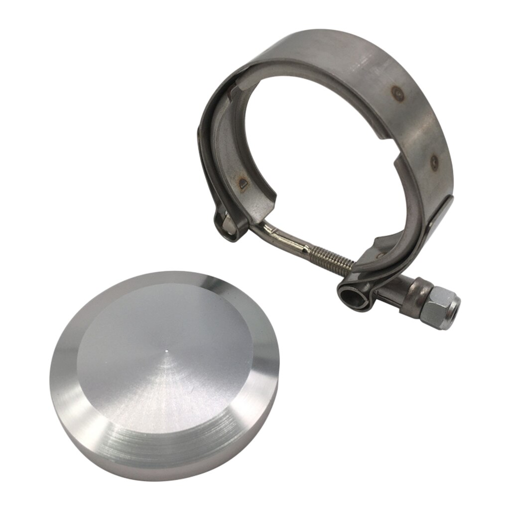 Aluminum Alloy External Wastegate Block Off Plate 50mm V-Band 50mm/2inch