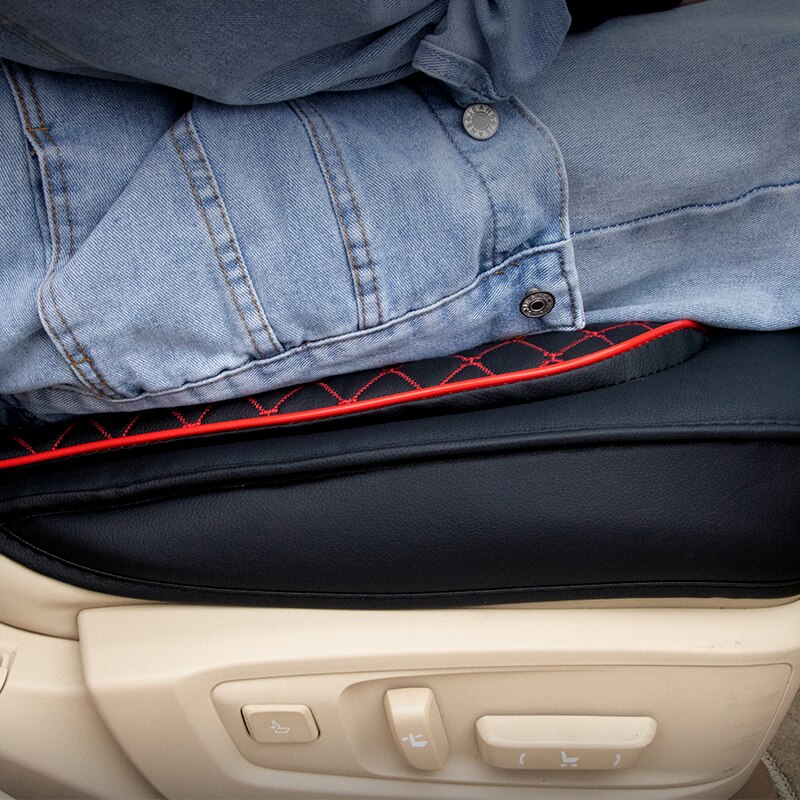 Pu Lederen Bekleding Universele Auto-interieur Onderdelen Accessoires Vier Seizoenen Auto Zitkussen Front Back Stoelhoezen