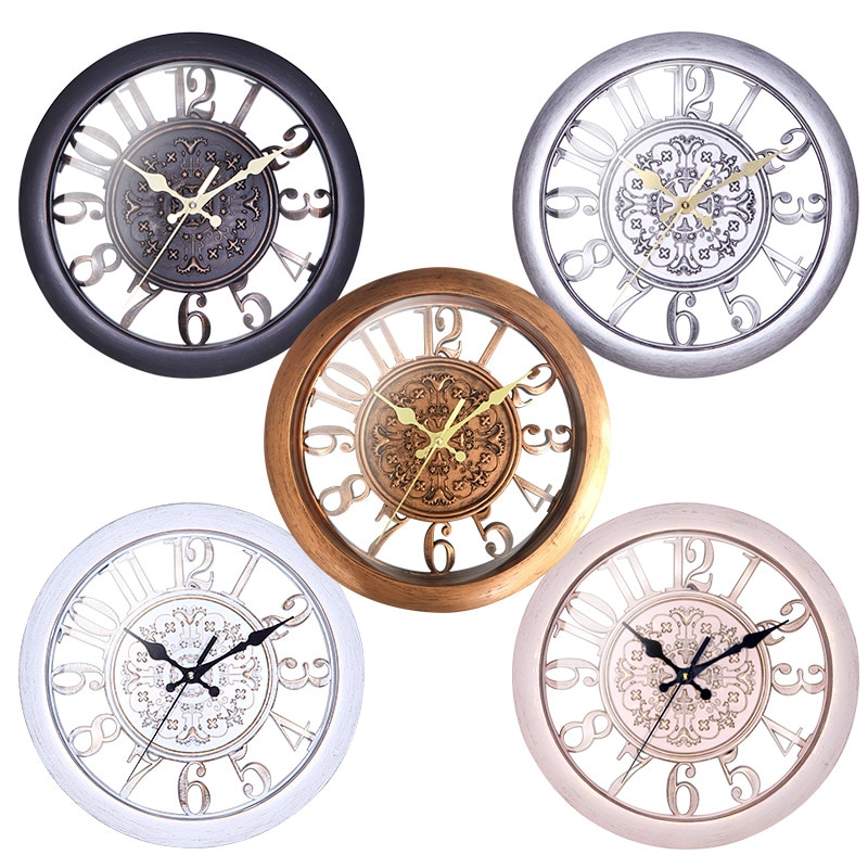 Meijswxj 3d vægur saat ur reloj de pared duvar saati vintage digitale vægure stue vægdekoration forsyninger