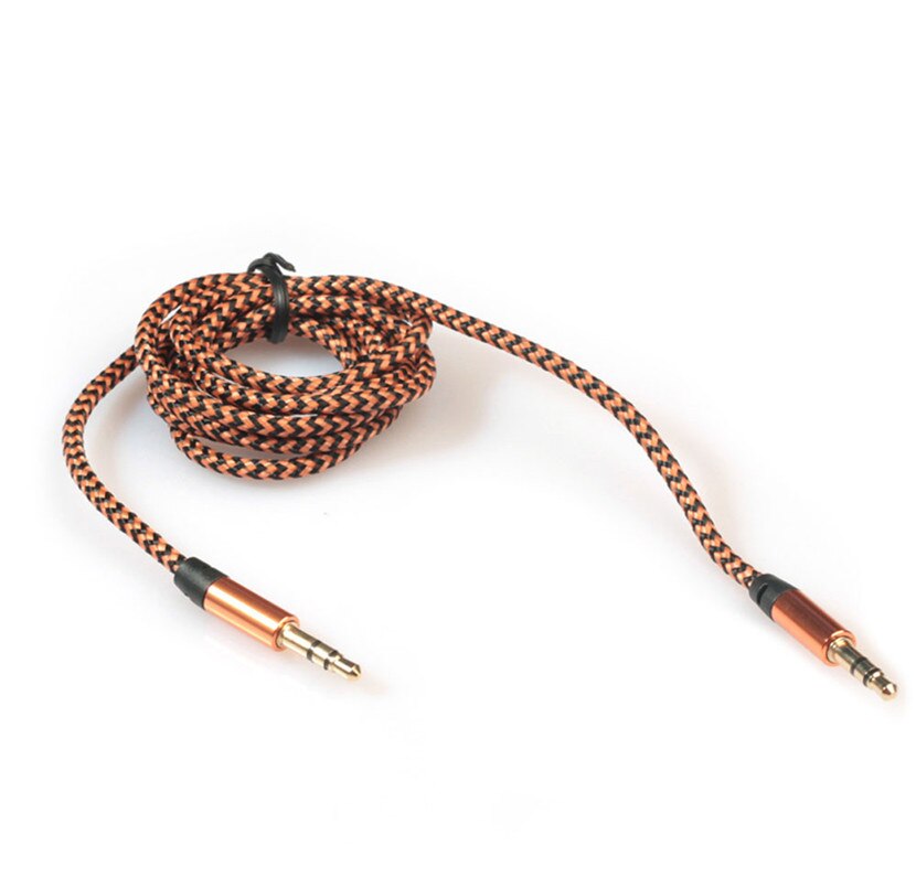 3.5mm Stereo Car Auxiliary Audio Cable Male To Male for Smart Phone Aux Auxiliary Sound Stereo Audio Data 3.5mm Cable 909