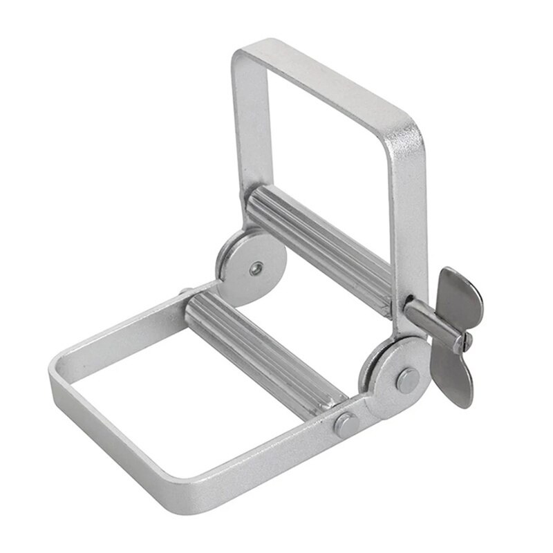 Tube Squeezer Lazy Toothpaste Dispenser Metal Squeezing Tools Hair Color Dye Cosmetic Paint Squeezer Tube Wringer Squeezer