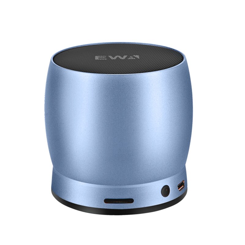 Ewa A150 Bluetooth Portable Speaker Draadloze Luidsprekers 5W Neodymium Driver 360 Graden Geluid Diffusie 8 Uur Speeltijd: Sky Blue