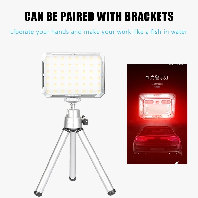 Lampe LED Portable pour tente de Camping, projecteur Rechargeable, haute puissance, éclairage d'urgence extérieur, lampe de nuit suspendue étanche