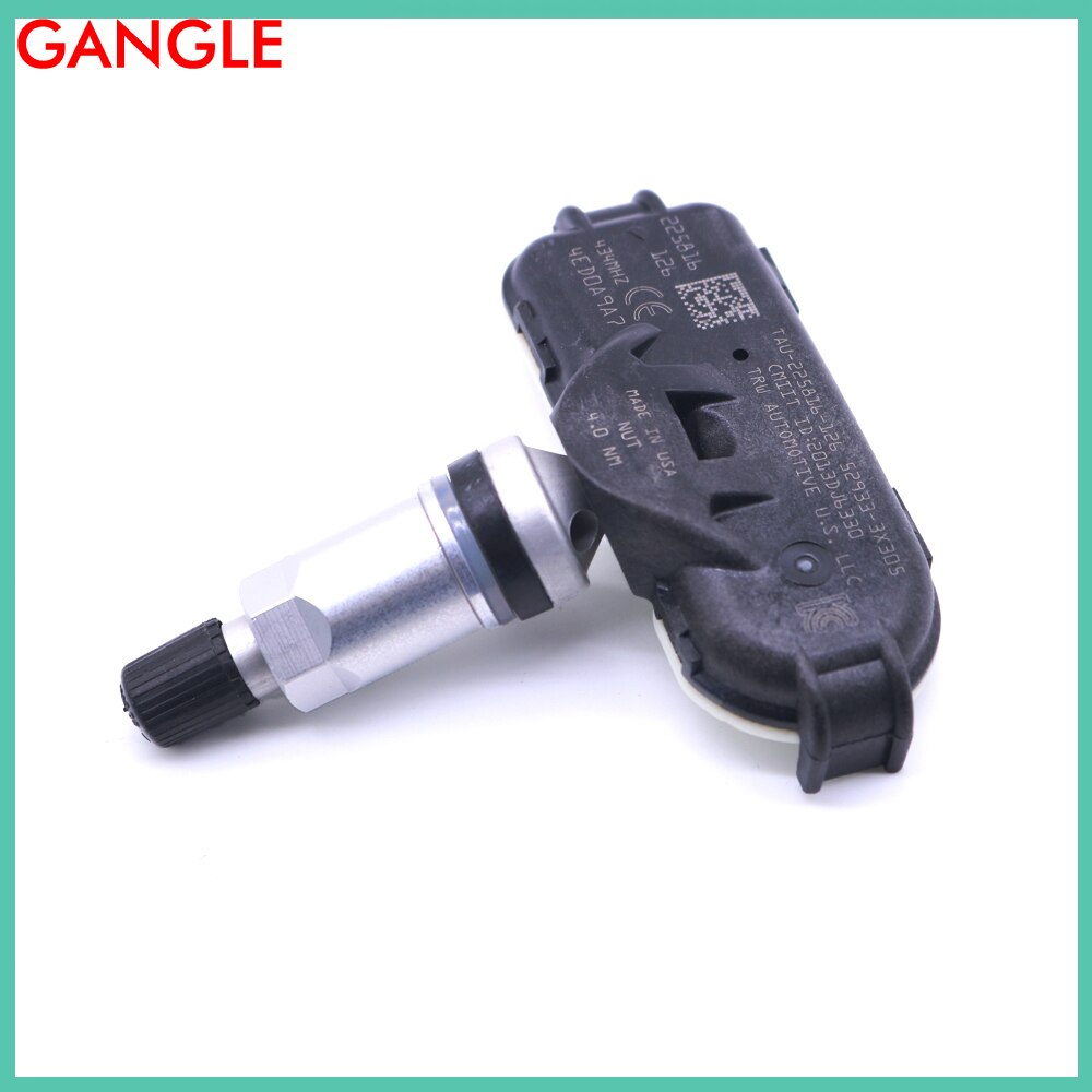 Tpms Sensor Voor Kia Rio (Ub) Kia Cerato (Yd) forte Tpms 433 Mhz Wiel Tpms Kia Bandenspanning Sensor 52933-3X305