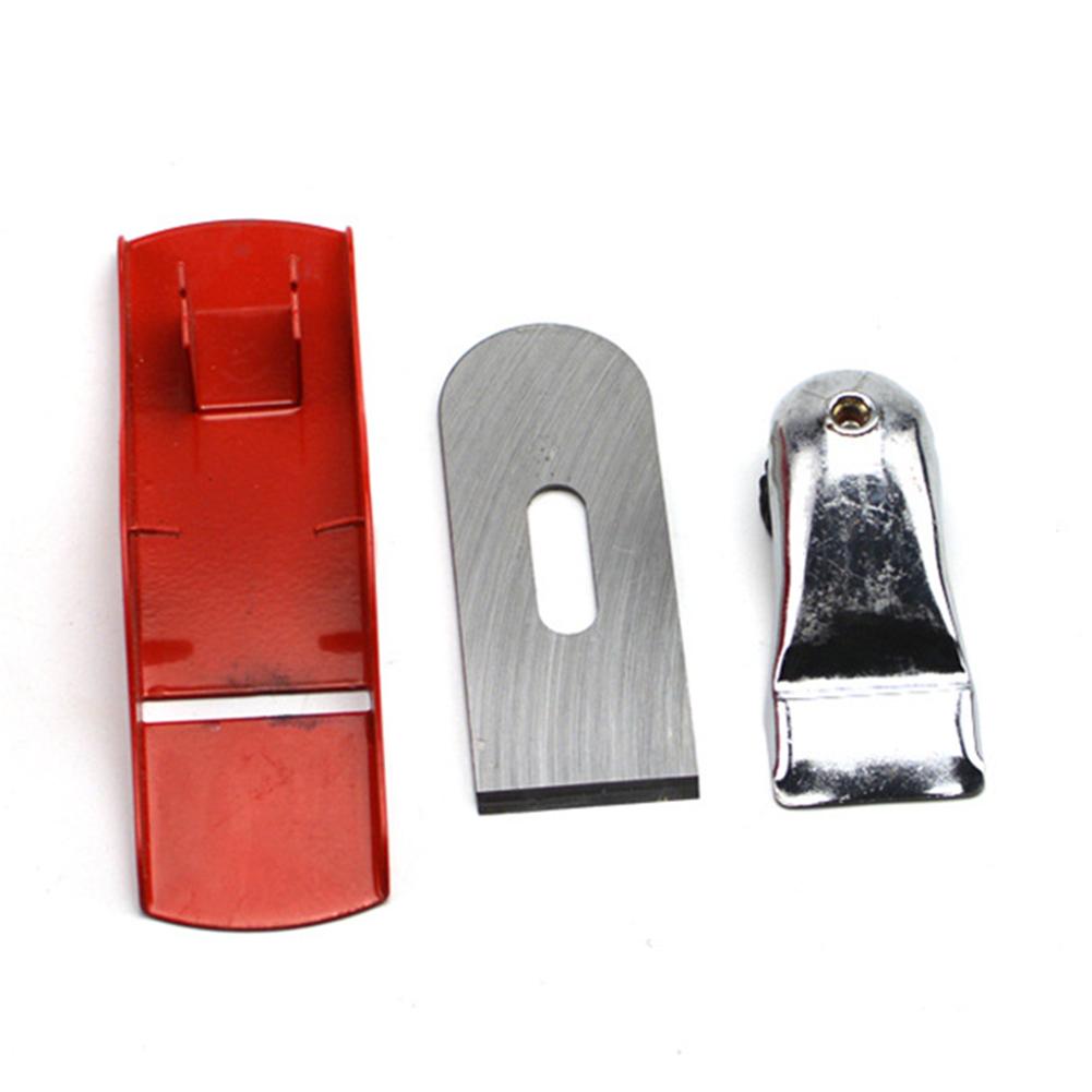 Mini Hand Push Cast Iron Carpenters&#39; Plane Cutter Red Planer Hand Planer DIY Woodworking Tool Bench Plane Hard Wood Hand Tools