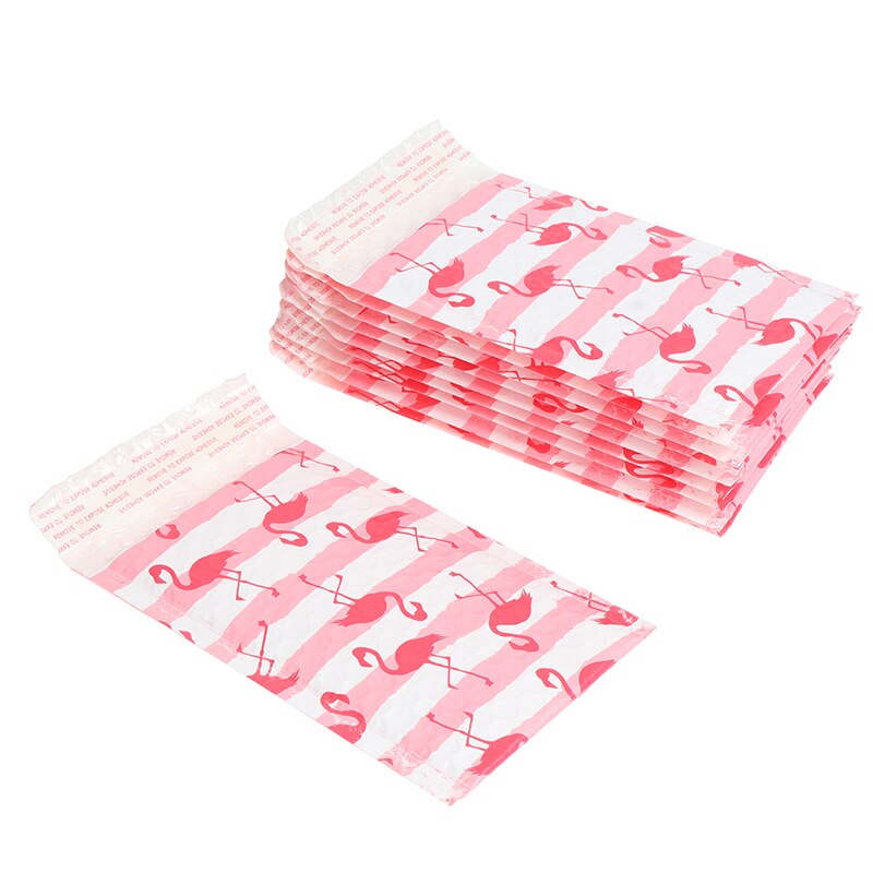 10 sztuk 125x180mm samo opakowanie torby przewozowe przestrzeń użytkowa cyraneczka poli koperta bąbelkowa flaming koperty prezent torba wyściełanana torebka wysyłkowa