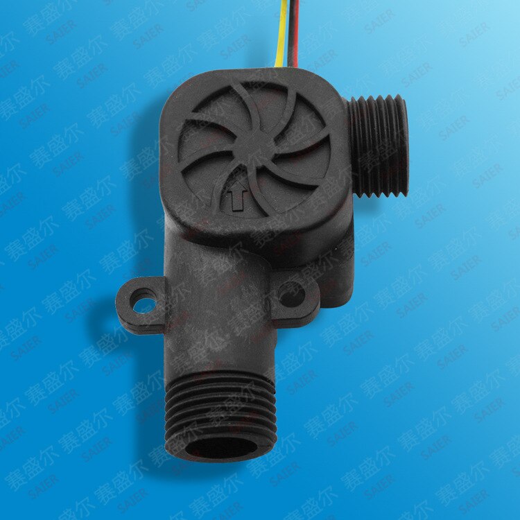 Water Flowmeter Flowmeter Hall Flow Sensor Indicator Teller Caudalimetro Boiler 1-30L/Min 1.75MPa 4.5-18V flow Sensor
