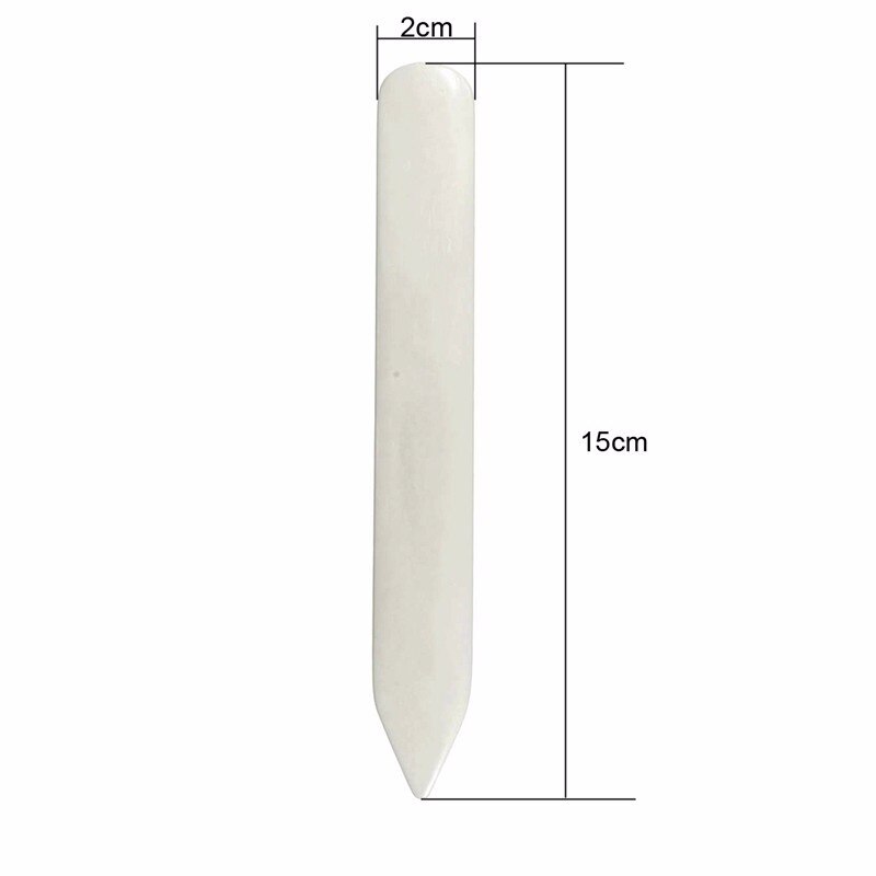 Useful Natural Bone Folder Tool For Scoring Folding Creasing Paper Leather Crafts for Handmade Leathercraft Tool 15CM