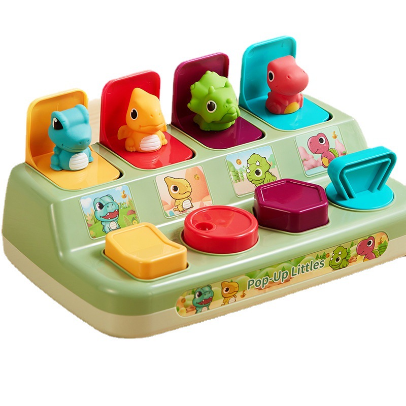 Interactive Activity Pop Up Toy for Babies Cause and Effect Toy Baby Development Games Montessori Educational Learning Toys