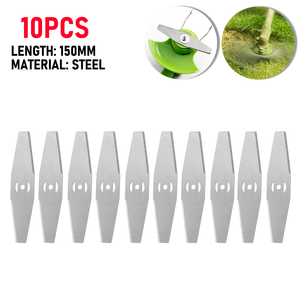 Tête de Coupe en Métal pour Tondeuse à Gazon 150/200mm, Scie de Rechange, Pièces de Raccords, Outils Électriques de Jardin Domestique: Rouge