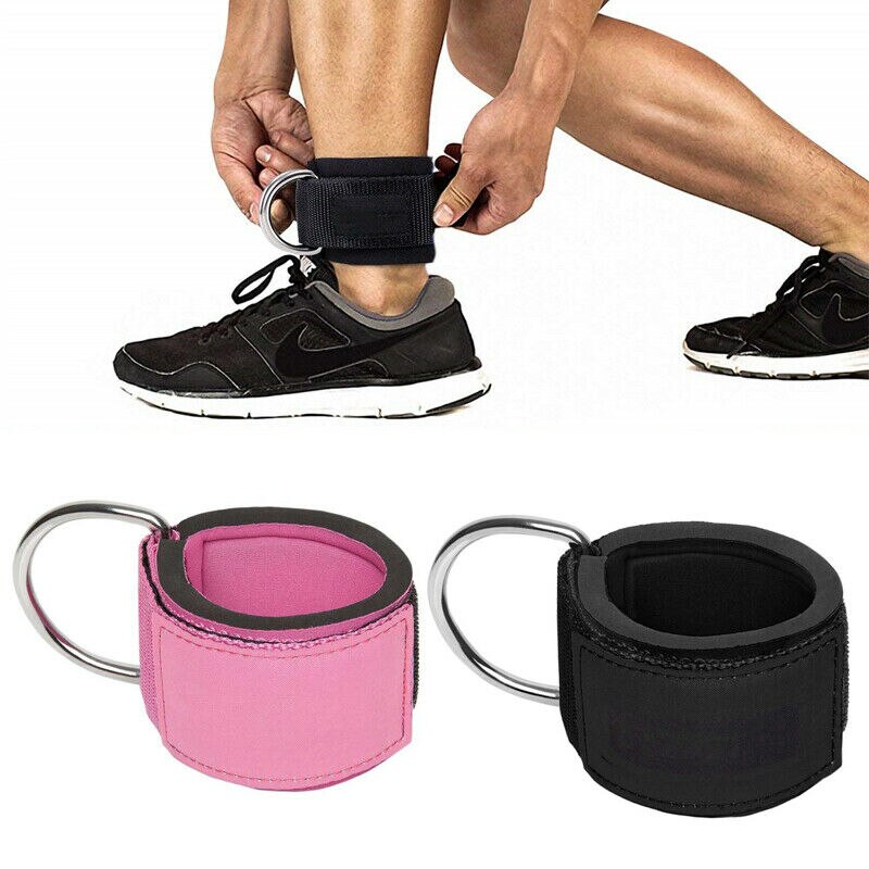 1pcs Sport Ankle Strap Padded Fitness Verstelbare D-ring Ankle Protector Workout Been Training Enkelboeien