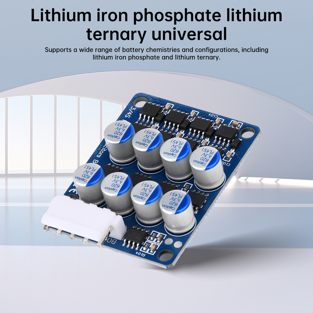BMS 4S 6S 8S 3A Balans Li-Ion Lifepo4 LTO Lithiumbatterij Actieve Equalizer Balancer Board Condensator egaliseren Plaat