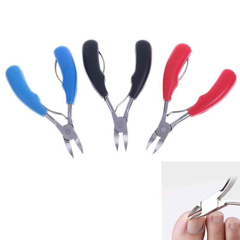 Stainless Steel Toe Nail Clippers Nail Correction Thick Nails Ingrown Toenails Nippers Cutters Dead Skin Dirt Remover Pedicure
