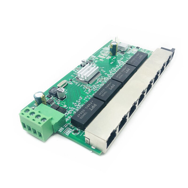 Illuminazione Proteggere Porta 8 Poe 10/100/1000M Industriale Interruttore Switch Gigabit 8 Gigabit Switch Switch Gigabit switch Ethernet