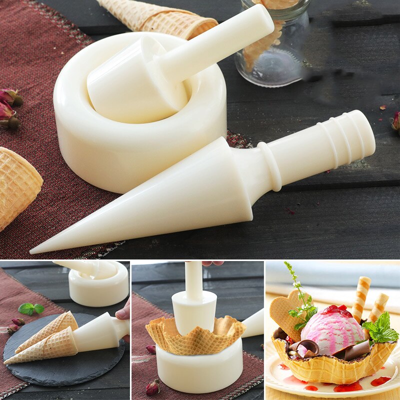 ice cream cone mould DIY Cone Ice Cream Roll Kitchen Gadgets Taper Ice Cream Baking Tools for Kitchen Accessories Ice Cream Mold