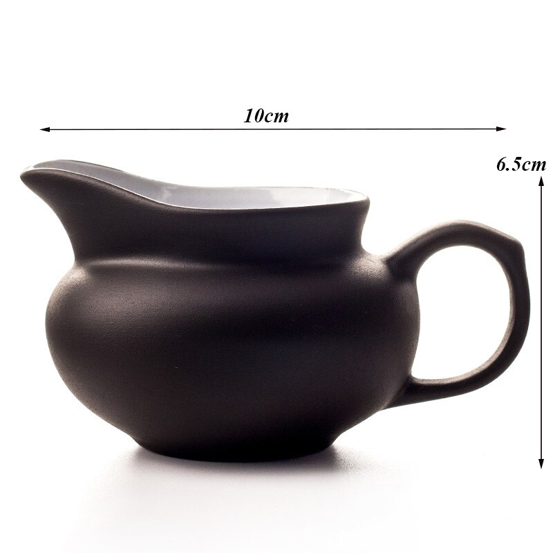 Lila lera gongdao kopp teservis tekanna kinesisk kung fu vattenmugg kontor tekopp hem handgjord vattenkokare drinkware teware
