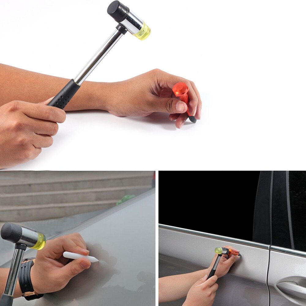 PDR Outils Carrosserie Débosselage sans peinture kit Extracteur Kit débosselage robinet en bas rdp extracteur Inverse Marteau voiture outils de réparation de carrosserie