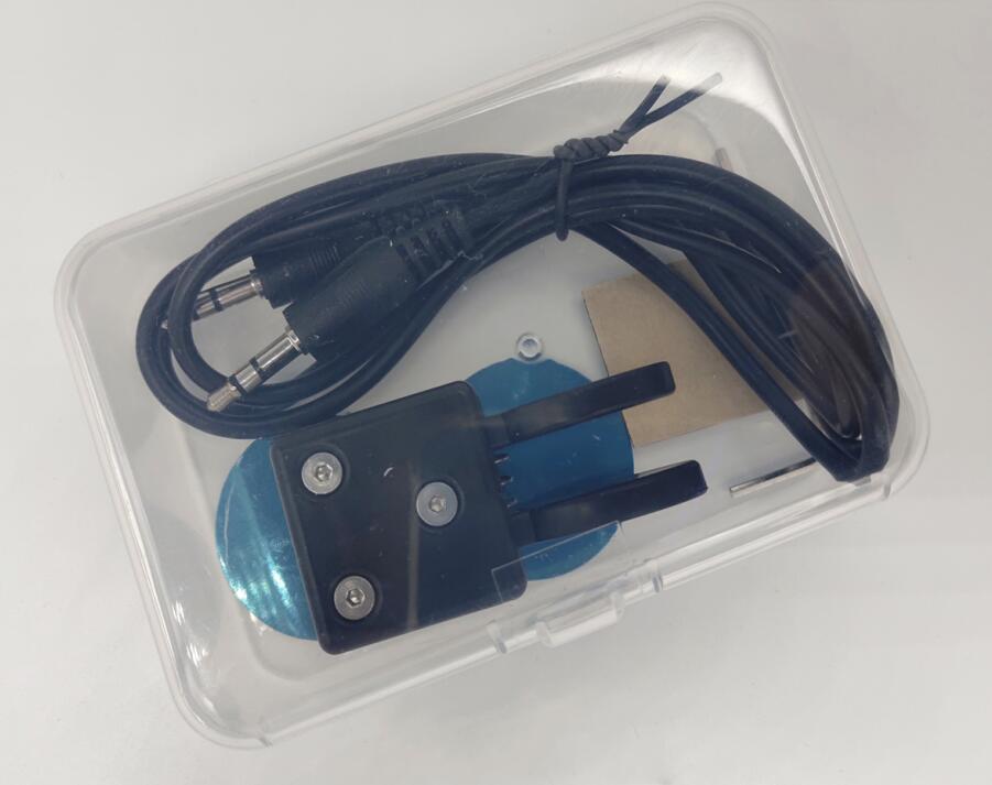 Qu -2020a mini dobbelt paddle nøgle morse nøgle cw nøgle automatisk base magnetisk adsorption til kortbølge radio