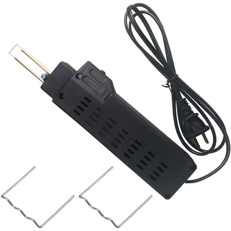 Grapa en para reparación de parachoques de coche, máquina de soldadura de plástico, Grapa en r, precortada para todos los coches, ángulo plano de 0,8mm