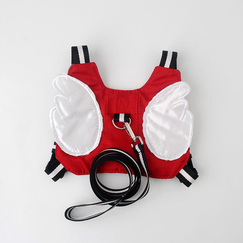 Baby Anti-lost Vest Strap Toddler Walking Safety Harness Strap Baby Walking Harnesses Leashes Breathable Vest With Cute Wings: K