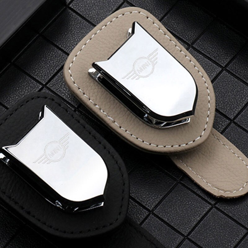 samochód stylizacja okulary przeciwsłoneczne klips robić kartek zacisk okulary uchwyt wspornika robić mini bednarz jeden JCW S R55 R56 F54 F60 rodak