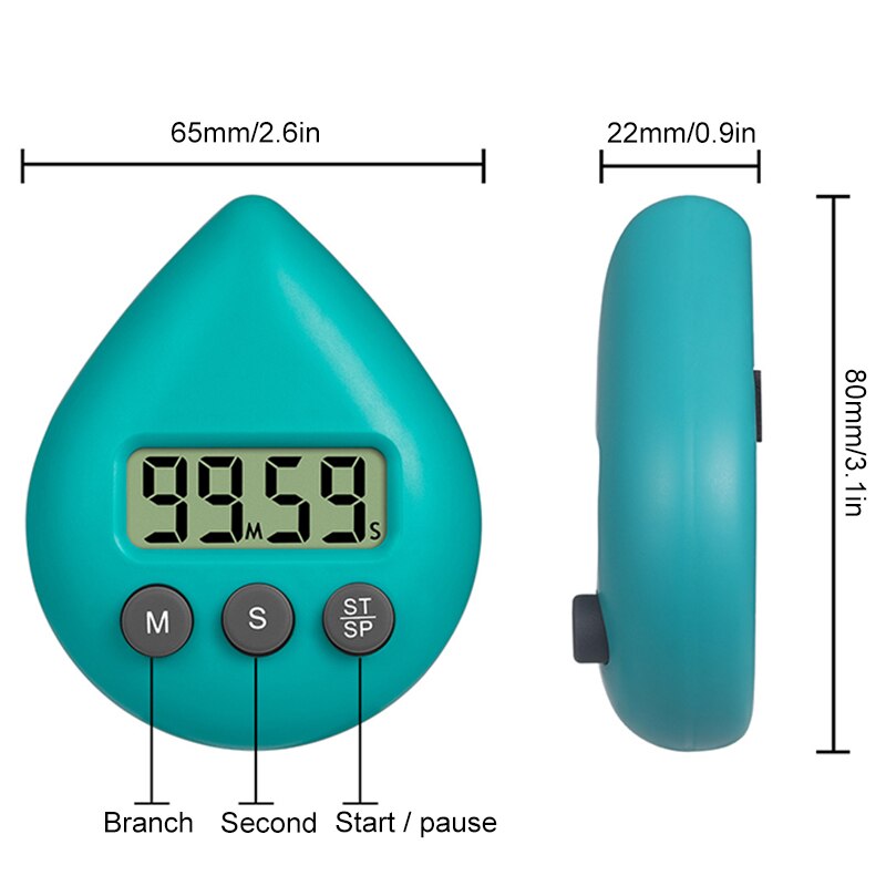 Creatives Electronic Timer Digital Kitchen Timer Learning Management Timer for Cooking Study Exercise Training NIN668