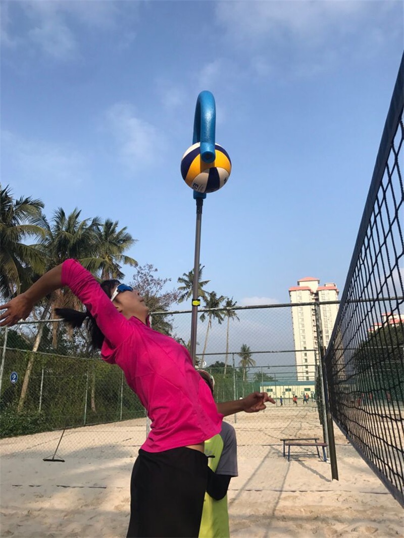 Soezmm big questionmark spike trainer spt 500, – trainingshilfe für schnelle schlagtechnik im volleyball