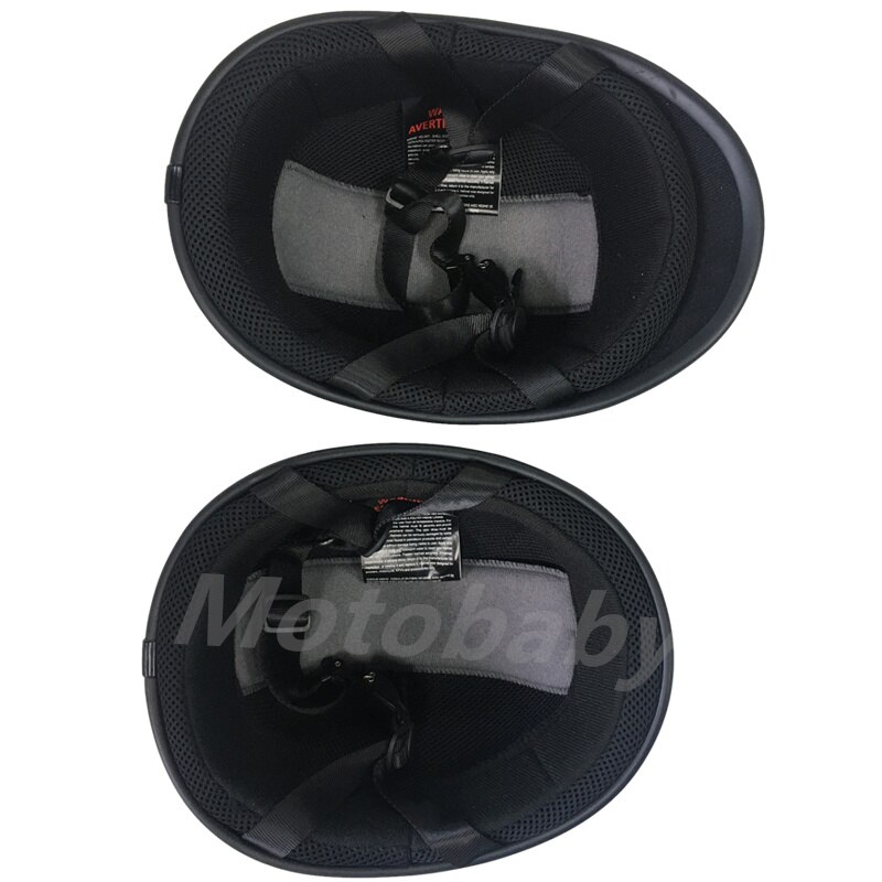 Unisex Motorcycle Vintage Helmets Motorbike Riding Open Face Half Helmet Safety Protection Gear For Harley Retro Chopper Cruiser