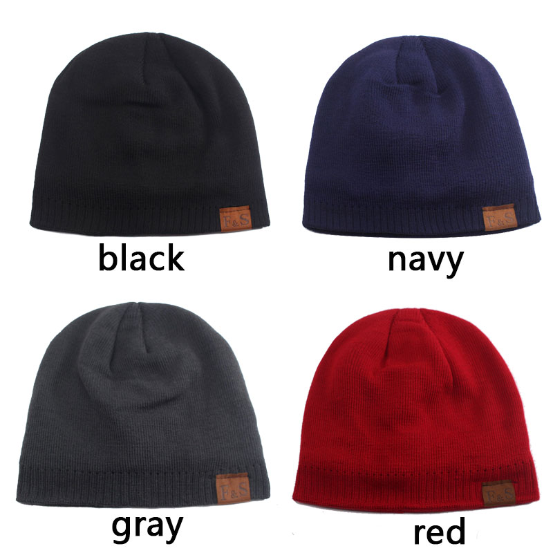 Märke skullies mössor herr stickad mössa vinter mössor för män dam keps vinter mössa gorro tjock varm huva herr vintermössa