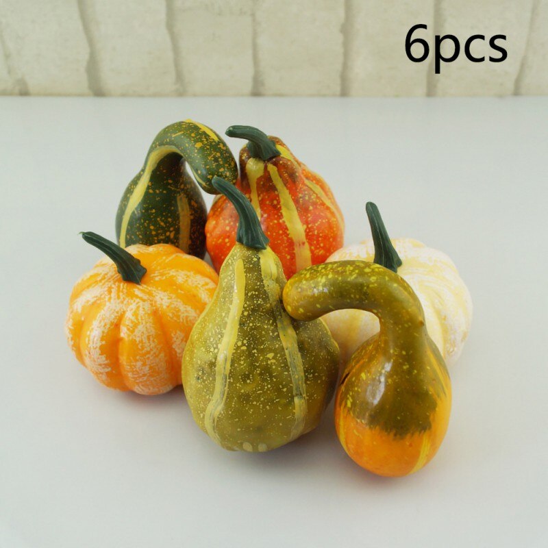 Lifelike Simulation Artificial Pumpkins Festive Wedding Halloween Party Home Decoration: A