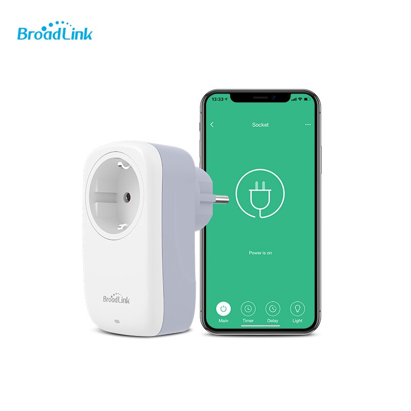 Broadlink Sp Wifi Smart Plug Socket Eu Werkt Met Alexa Google Home Ifttt: SP4L-EU