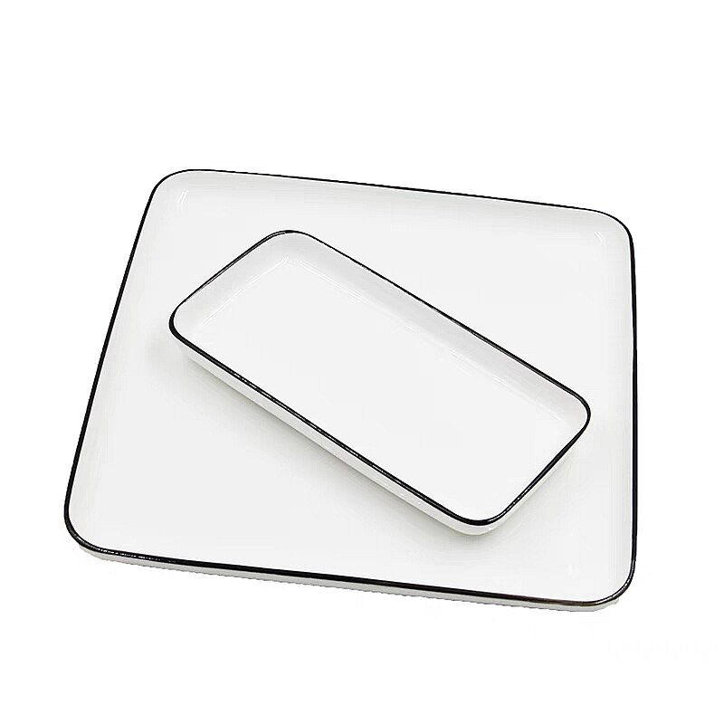 Ceramic palette Watercolor Painting Dish White Porcelain Color Palette Art Supplies Office profession painting Ceramic supplies