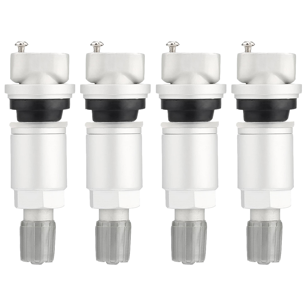 TPMS Tire Pressure Sensor Aluminum Valve Stem Replacement Repair Kit For Chrysler 300C Dodge Journey Jeep Compass 4/20/40PCS: army green