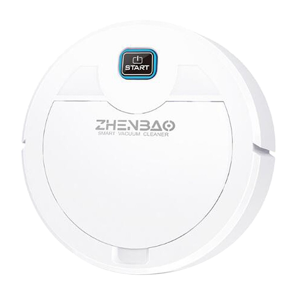 Smart Robot Vacuum Cleaner, 1600Pa Strong Suction for Hardwood/Tile Floor/Carpet: White