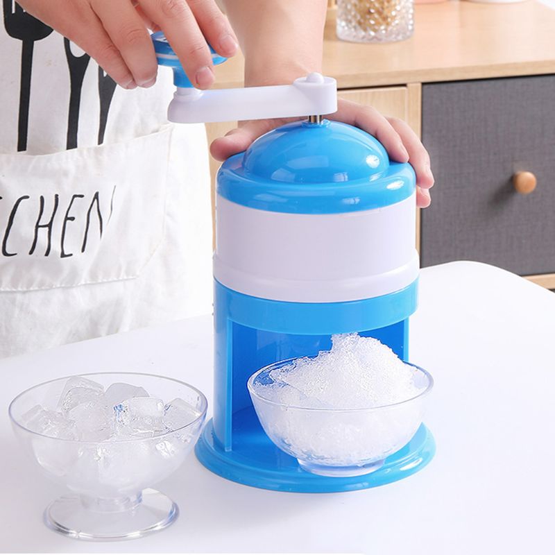 Household Mini Easy Ice Shaver Crusher Handheld Snow Manual Crushing Ice Machine