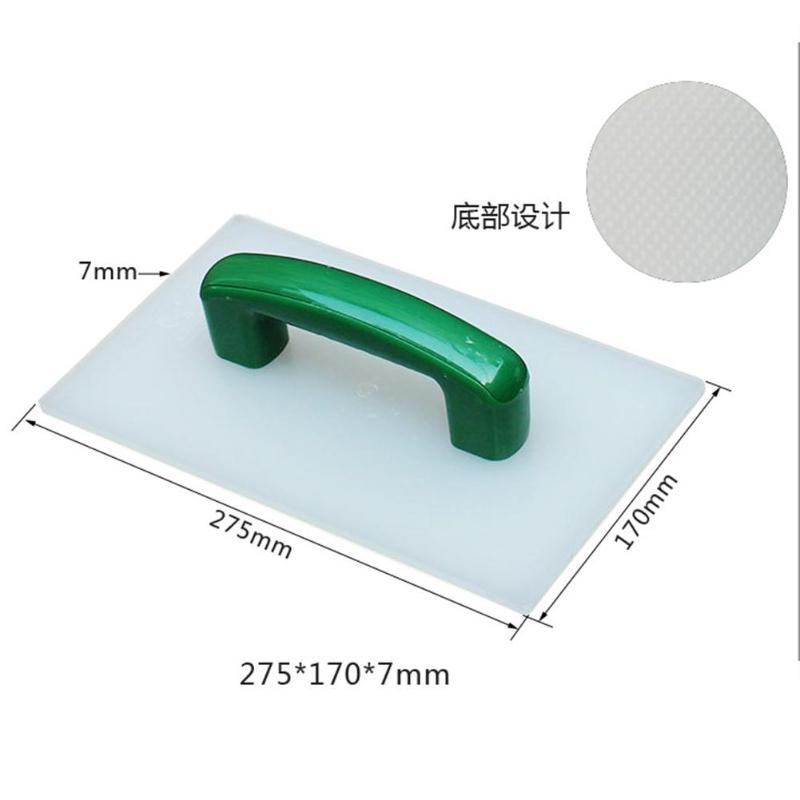 Cement Plastering Tile Hand Scraper Concrete Finishing Trowel Tool Knife Bricklayer Scraper Mud Board Scraping Tile 275*170mm