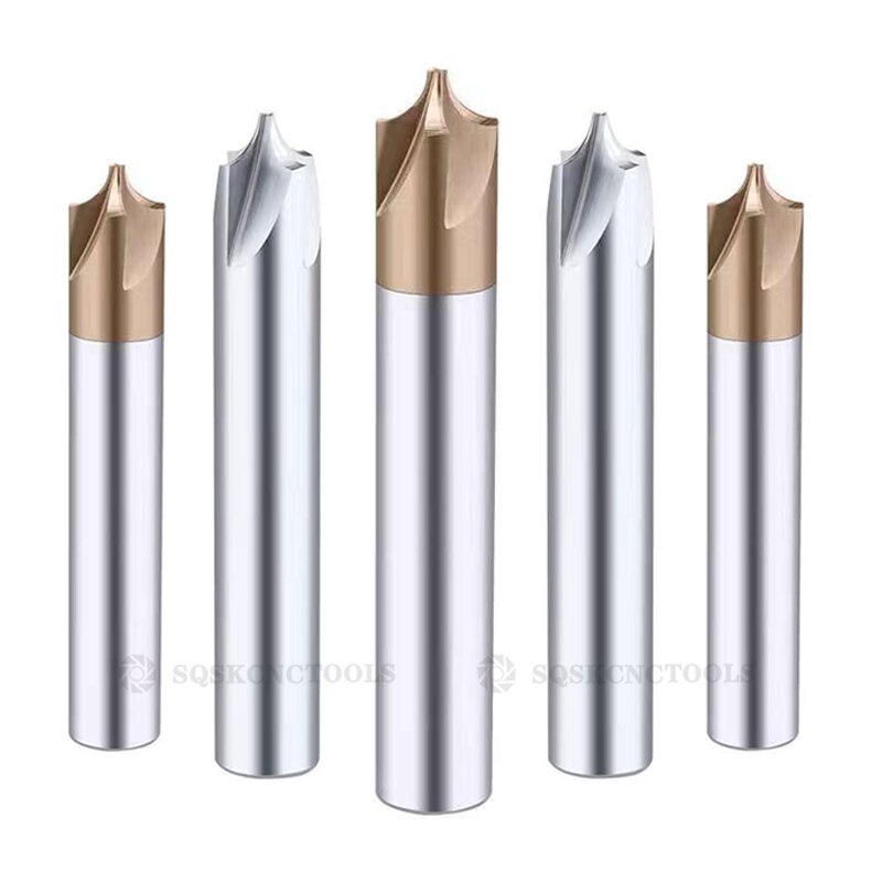 Carbide Radius Corner Rounding Cutter End Mill 12mm CNC Tool R0.5 R1 R2 R3 Chamfering Outside Radii Quarter Circle Router Bit