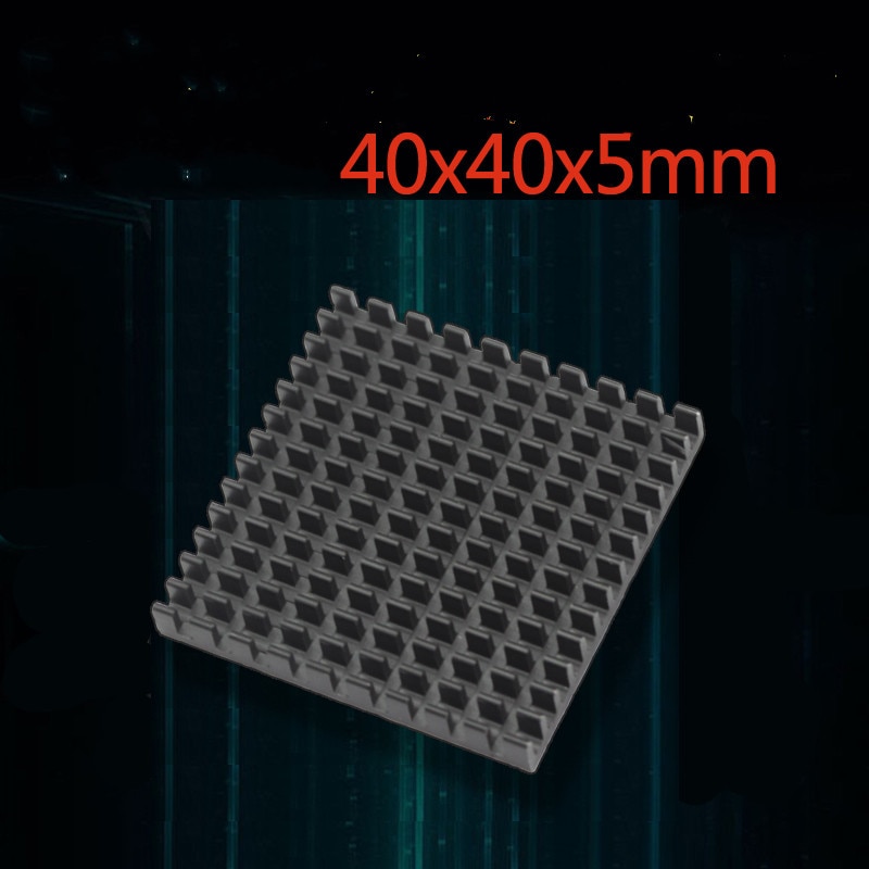 2 stks/partij Computer Koeler Radiator Aluminium Heatsink koellichaam voor Elektronische Chip warmteafvoer Cooling Pads