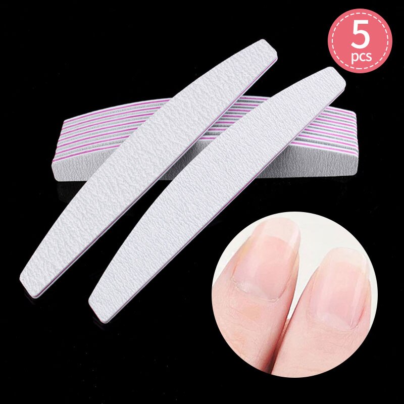 Nail File Nail Buffer 100/180 Sandpaper Nails Sanding Blocks Grinding Polishing Pedicure Manicure Care Nail Tools: 10pcs M144