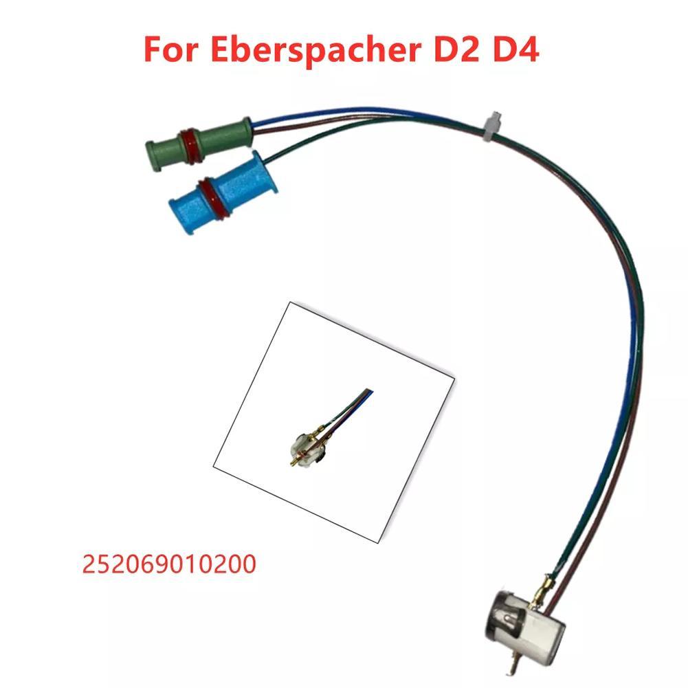 Sensor de temperatura del calentador, Sensor de sobrecalentamiento de llama 252069010200 para Eberspacher D2 D4 12V 24V Airtionic