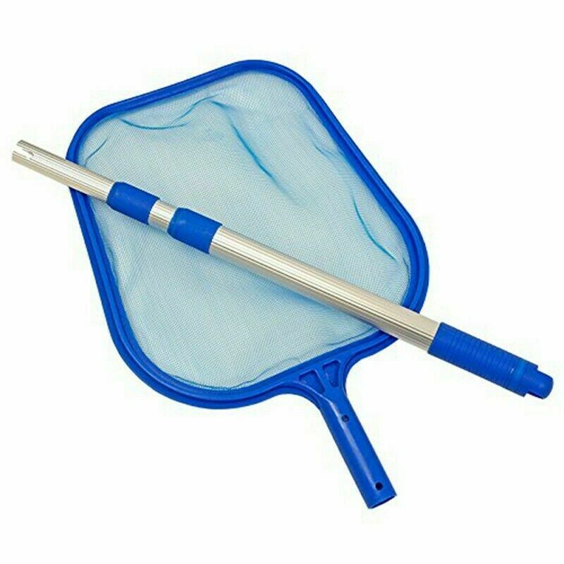 SWIMMING POOL NET LEAF SKIMMER WITH TELESCOPIC POLE INTEX POOLS AND SPAS