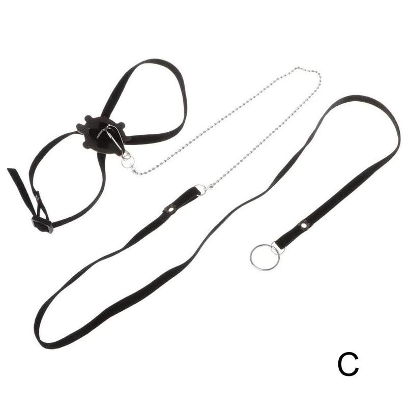 Harnais à corde de coton pour animaux domestiques, laisse, Cage de gerbille, fournitures, petit collier de Traction, corde aléatoire, couleur lézard, Hamster P X0s6: black / M