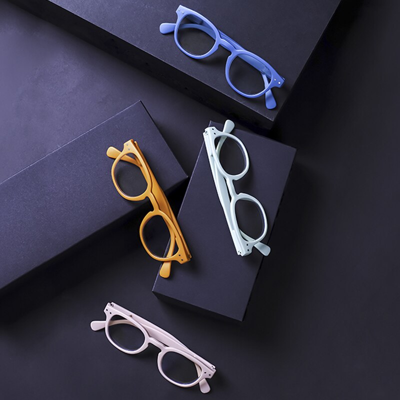 Gafas de lectura Sighttoo, gafas graduadas redondas para mujer, gafas decorativas antiazules, lentes de ordenador Leesbril Dames