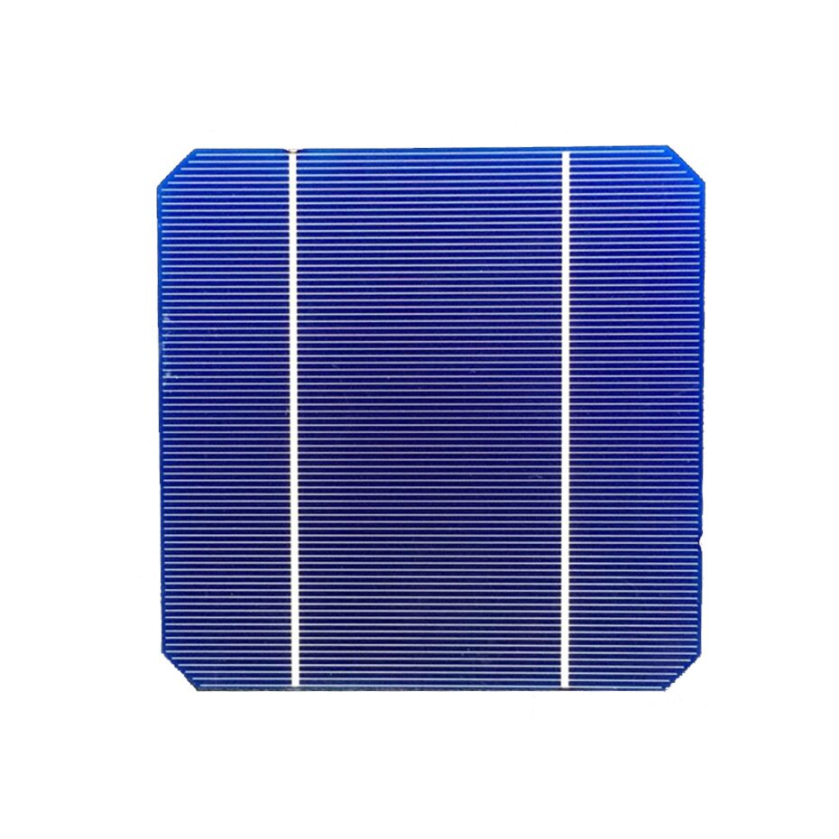 10PCS 125*125 Monocrystalline Silicon Solar Cells 3.0W 0.5V high-efficiency for home DIY use Solar panel cellphone charger