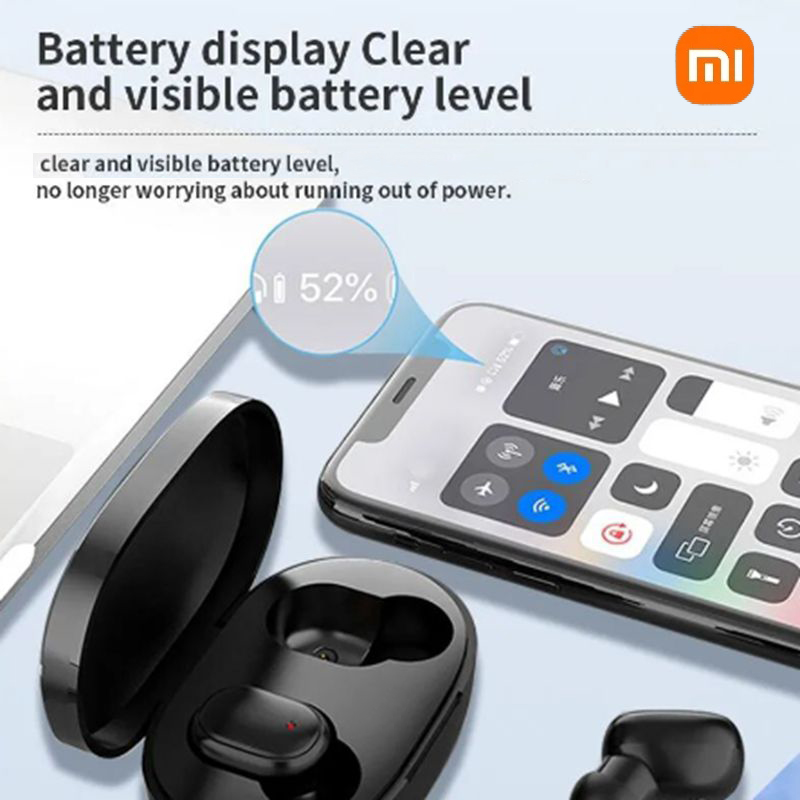 Novo xiaomi redmi airdots 2 sem fio bluetooth fone de ouvido com microfone fones airdots 2 fone bluetooth fones sem fio