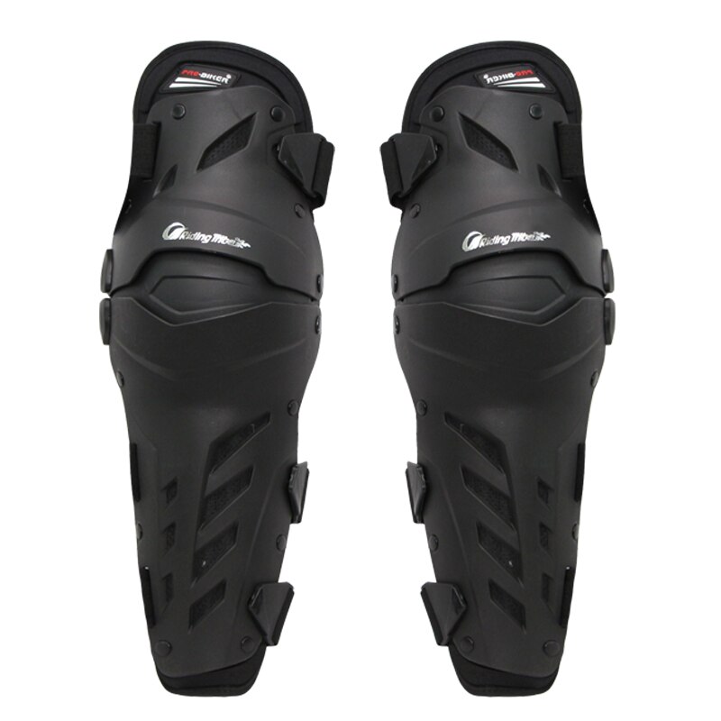 Riding Tribe Motorcycle knee protector Knee sliders motosiklet knee Protective Gear Protector Guards Kit: black