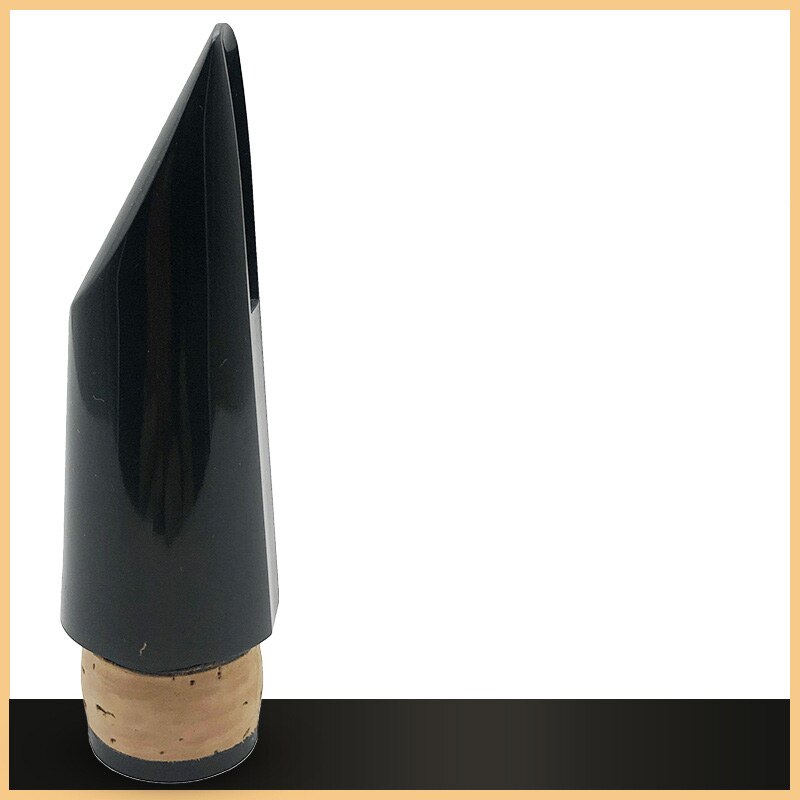 Traditional Bb Clarinet Mouthpiece ABS Soprano Clarinet Head Wind Woodwind Musical Instrument Part Accessories